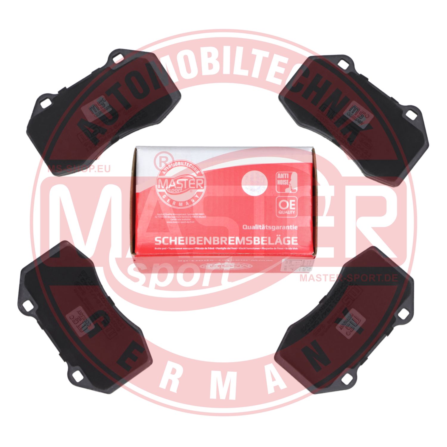 Placute frana MASTERSPORT GERMANY 13046048052N-SET-MS